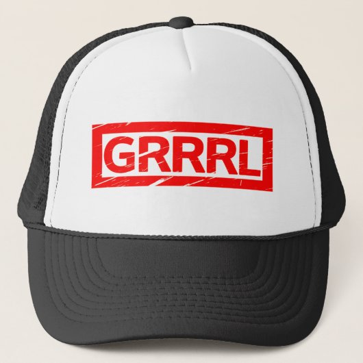 Grrl Stamp Trucker Pet (Voorkant)