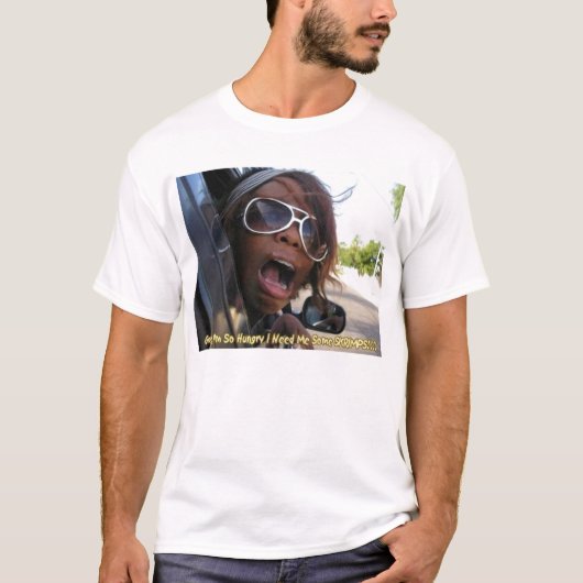 Grrllll ... Ik heb wat garnalen nodig. T-shirt (Voorkant)