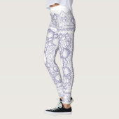GRRLS FRRST GRY Skateboard LEGGINGS (Links)