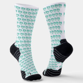GRRLS FRRST - vreemde kleur KHAOS Socks Sokken