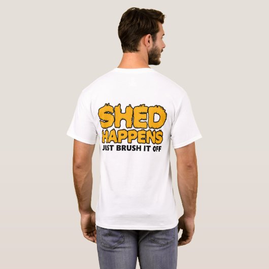 GRRNT Shed Happed T-shirt (Achterkant volledig)