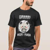 Grrr Angry Pandas Wild Panda Bamboo T-shirt (Voorkant)
