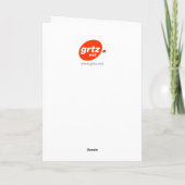 Grtz.net: Zeg enkel Ho Feestdagen Kaart (Achterkant)