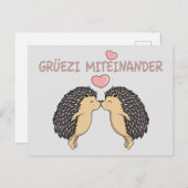 Grüezi Miteinander, Zwitserland Briefkaart (Voorkant / Achterkant)