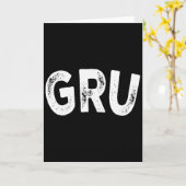 Gru  kaart (Gele Bloem)