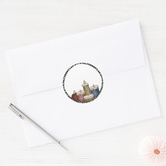 Grubby Candles Blank Stickers (Envelop)