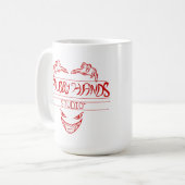 Grubby Hands Studio Logo + Motto Mug Koffiemok (Voorkant links)