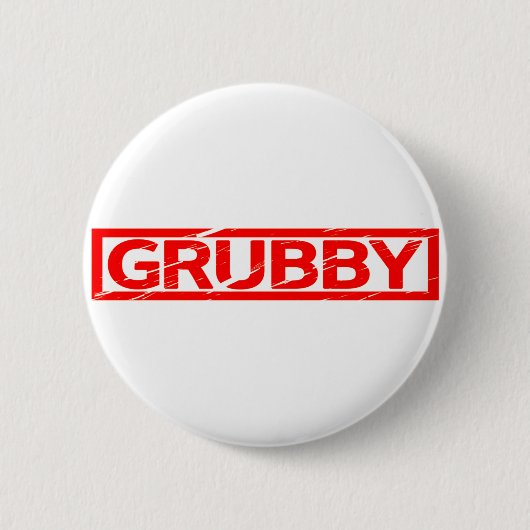 Grubby Stamp Ronde Button 5,7 Cm (Voorkant)
