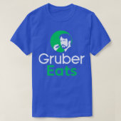 Gruber eet Hans Gruber T-shirt (Design voorkant)