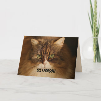 GRUDGE OR KISS - BELATED BIRTHDAY CARD FEESTDAGEN KAART