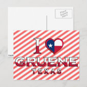 Gruene, Texas Briefkaart (Voorkant / Achterkant)