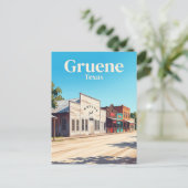 Gruene USA Briefkaart (Staand voorkant)