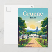 Gruene VS Briefkaart (Voorkant / Achterkant)