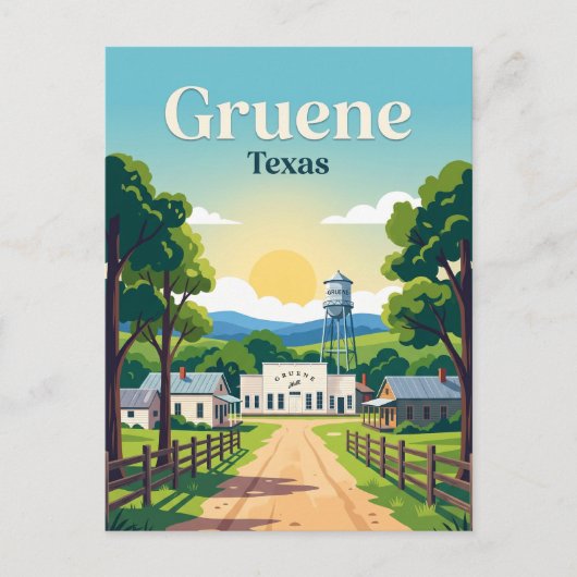 Gruene VS Briefkaart (Voorkant)