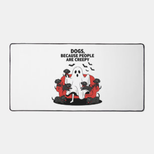 Gruezelige Halloween Hond Spokenbeeld 23 Bureaumat