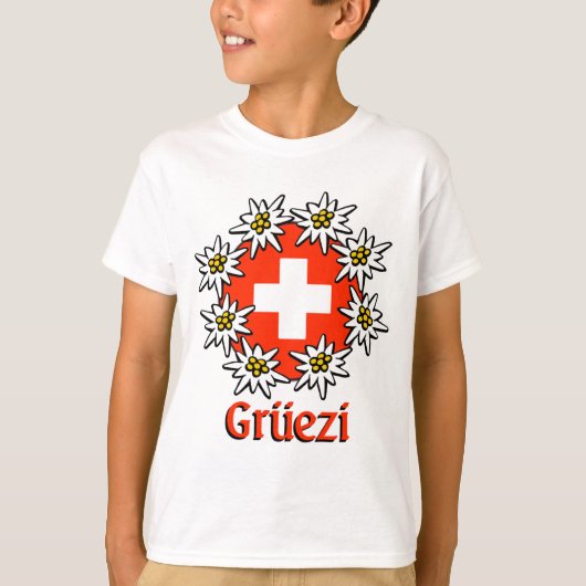 Gruezi Kinder T-shirt (Voorkant)