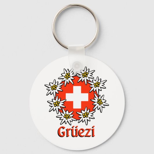 Gruezi Sleutelhanger (Voorkant)