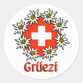 Gruezi Sticker (Voorkant)