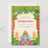 Gruhapravesam nodigen Grihapravesh uitnodiging (Voorkant)