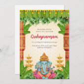 Gruhapravesam nodigen Grihapravesh uitnodiging (Voorkant / Achterkant)