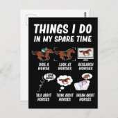 Gruiende vrouwen in het meisje briefkaart (Voorkant / Achterkant)