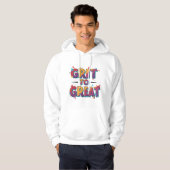 GRUIS TOT GROOT HOODIE (Voorkant volledig)