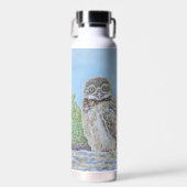 Gruizende Uiltjes Waterfles (Voorkant)