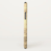 Gruizige goud textuur Case-Mate iPhone case (Achterkant / rechts)