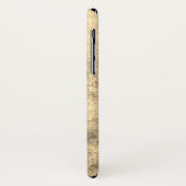 Gruizige goud textuur Case-Mate iPhone case (Achterkant/links)