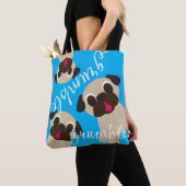 Grumble Grumble Fawn Pugs Tote Bag (Dichtbij)