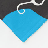 Grumble Pug Fleece Throw Blanket Deken (Hoek)