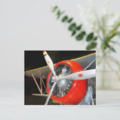 Grumman F3F-2-vliegtuig Briefkaart (Staand voorkant)