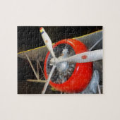 Grumman F3F-2-vliegtuig Legpuzzel (Horizontaal)