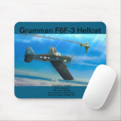 Grumman F6F-3 Hellcat muismat (Met muis)