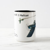 Grumman F6F-3 Hellcat Tweekleurige Koffiemok (Center)