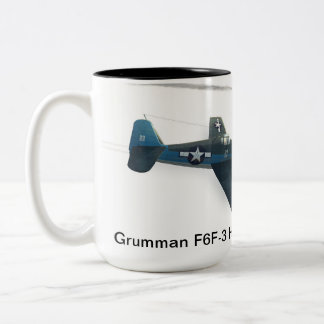 Grumman F6F-3 Hellcat Tweekleurige Koffiemok