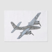 Grumman F7F Tigercat Tissuepapier (Voorkant)