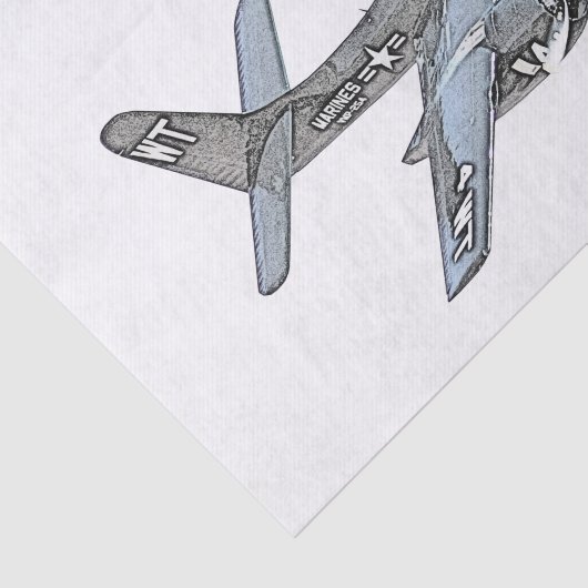 Grumman F7F Tigercat Tissuepapier (Detail)