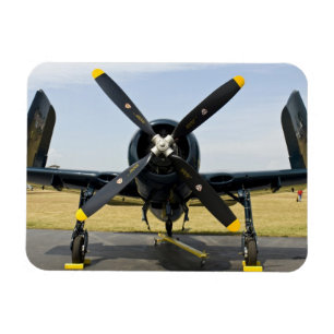 Grumman F8F Bearcat marine gevechtsvliegtuig op de Magneet
