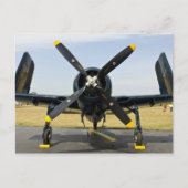 Grumman F8F Bearcat Navy Carrier Fighter op The th Briefkaart (Voorkant)