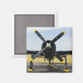 Grumman F8F Bearcat Navy Carrier Fighter op The th Magneet (Voorkant / Achterkant)