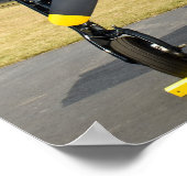 Grumman F8F Bearcat Navy Carrier Fighter op The th Poster (Hoek)