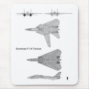 Grumman F-14 Tomcat マ ウ パ ッ ド Muismat
