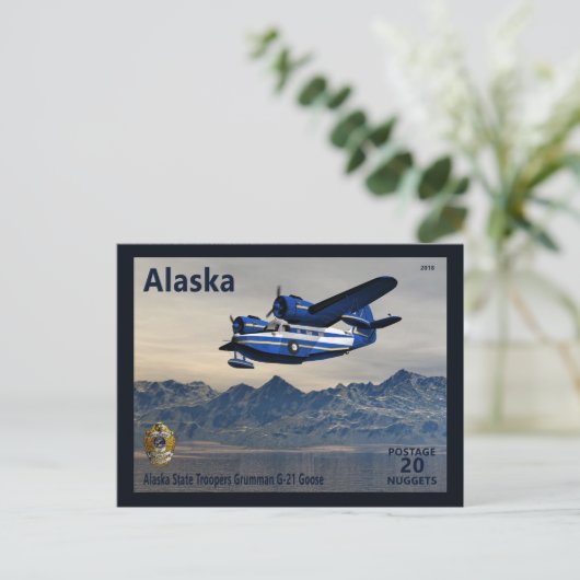 Grumman G-21 Briefkaart (Staand voorkant)