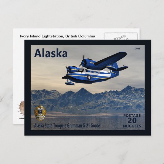 Grumman G-21 Briefkaart (Voorkant / Achterkant)