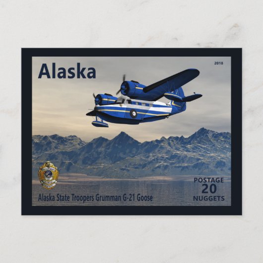 Grumman G-21 Briefkaart (Voorkant)