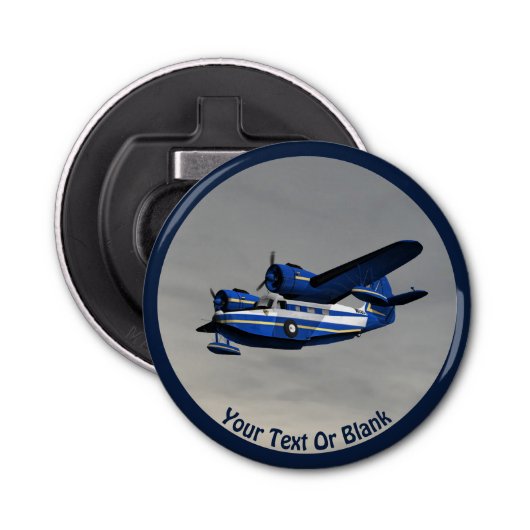 Grumman G-21 Button Flesopener (Voorkant)