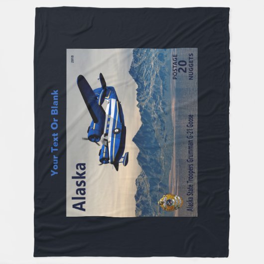 Grumman G-21 Fleece Deken (Voorkant)