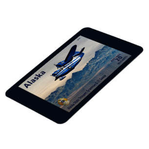 Grumman G-21 Goose - Alaska Postage Magneet