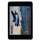 Grumman G-21 Goose - Alaska Postage Magneet (Verticaal)